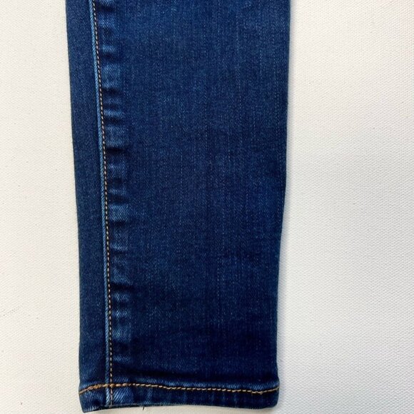 American Eagle Outfitters Womens Skinny Jeans Blue Super Stretch Denim 00 Short - Picture 9 of 11